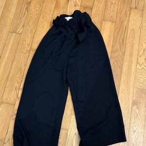 Wilfred Black Straight-Leg Pants